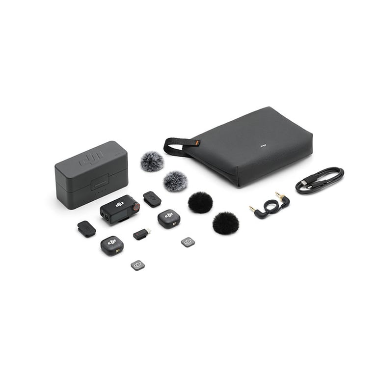 Microphone Sans Fil DJI Mic 2 – 2 TX + 1 RX, Réduction de Bruit - vue 10