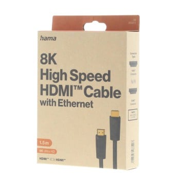 Cavo HDMI ad alta velocità, maschio - maschio, 8K, oro, 2,0 m