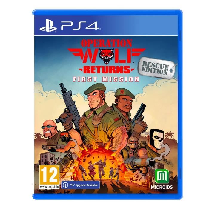 Operation Wolf Returns : First Mission Jeu PS5 - vue 3