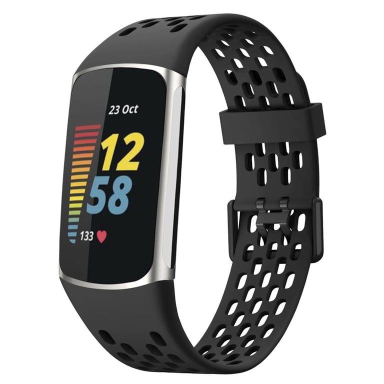 imoshion Bracelet de sport en silicone avec trous pour Fitbit Charge 5 / Charge 6 Neuf - vue 7