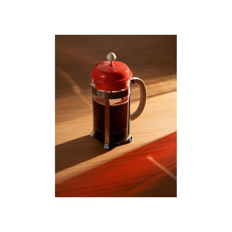 Cafetiere À Piston BODUM 11055-57 – 1 L 8 Tasses, Verre et Acier Inoxydable - vue 2