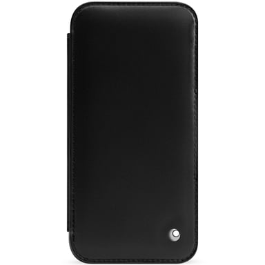 Housse cuir Apple iPhone 15 Pro Max -  - Noir - Cuir grainé