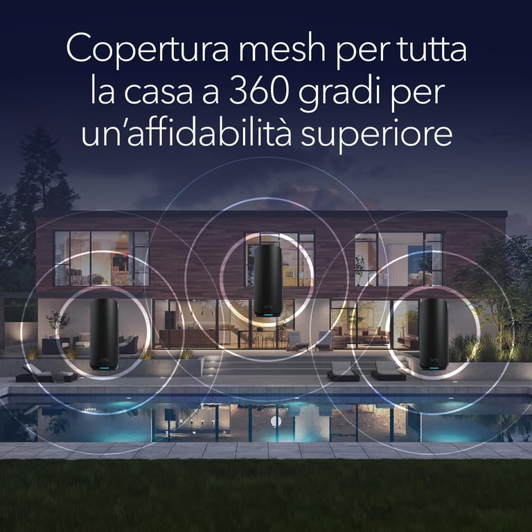 Netgear Orbi WiFi 7 Série 870 Satellite RBE870B - vue 10