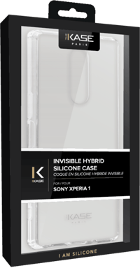 Guscio ibrido invisibile per Sony Xperia 1, trasparente