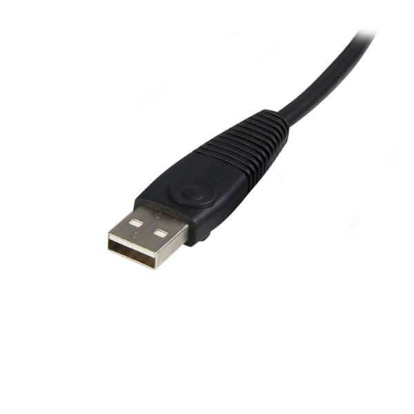 StarTech.com Câble pour switch KVM USB VGA de 3 m Noir - vue 3