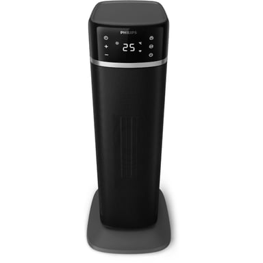 Chauffage tour céramique Philips 5000 Series CX5120/11 2000W Eco AI Wi?Fi Noir/Gris foncé - Neuf