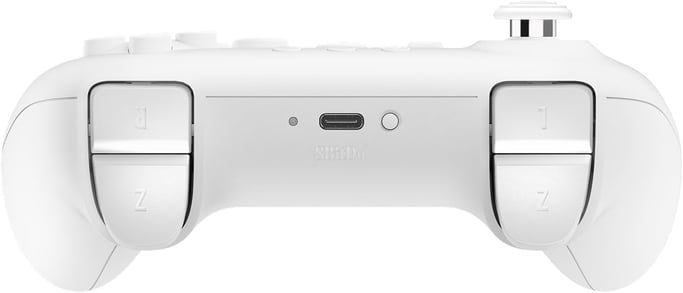 Mando 8BitDo 64 Bluetooth edición blanca - Compatible con Analogue 3D, Switch 1 y 2, PC, Móvil (Copia)