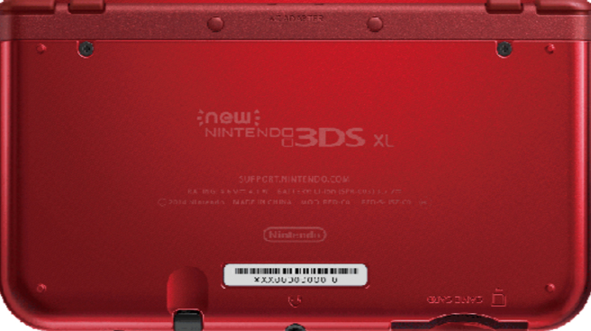 Nueva consola 3DS XL, roja