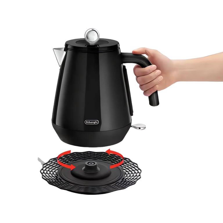 Bouilloire Delonghi Eclettica Bold KBY2001.BK - vue 6