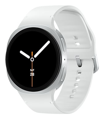 Samsung Galaxy Watch 8 3,81 cm (1.5'') AMOLED 44 mm Digital 480 x 480 Pixeles Pantalla táctil Plata Wifi GPS (satélite)