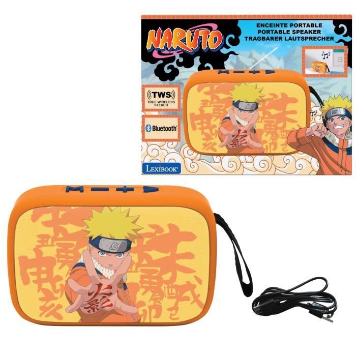 Enceinte Bluetooth Portable Naruto - Neuf