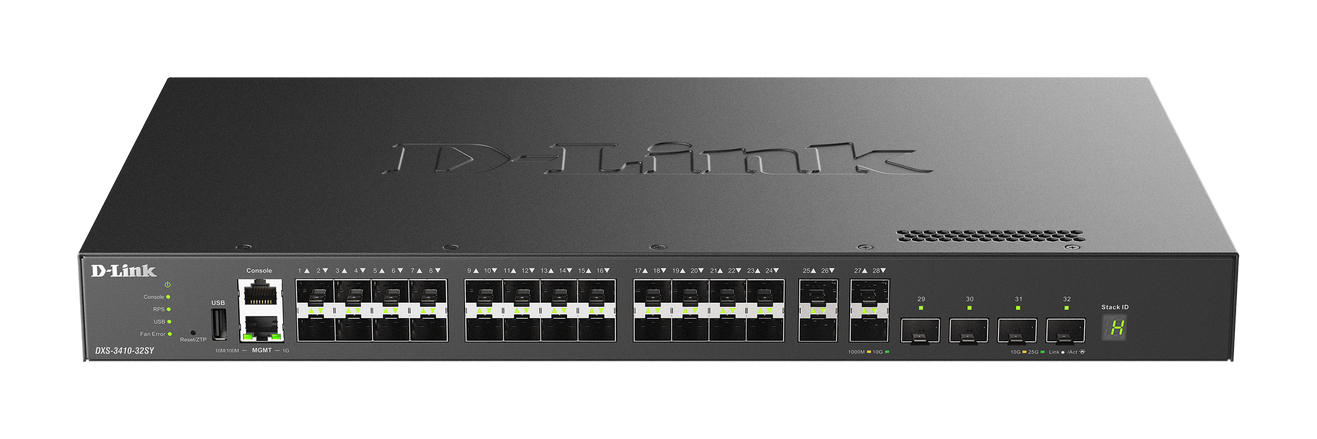 D Link SWITCH L3 28 PORTS 10 GBE