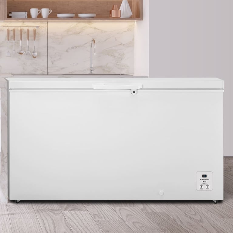 Congélateur coffre Hisense FT546D4AWLYE largeur : 144.8 cm profondeur : 72.1 cm hauteur : 85 cm 420 litres classe E - vue 6