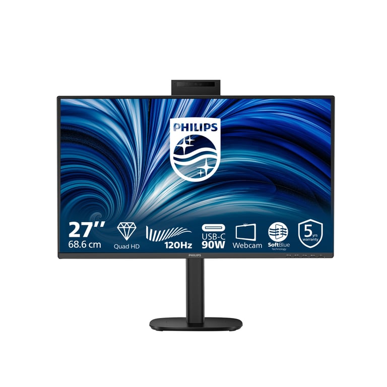 Ecran PC Philips 3000 series 27B2U3601H00 27 2560 x 1440 Quad HD LCD - vue 5