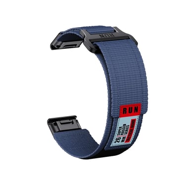 Bracelet en nylon pour Garmin Fenix 8 Blue 22 mm - Neuf