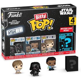 Pack 4 Figurines Funko Bitty Pop Star Wars S2 Vader