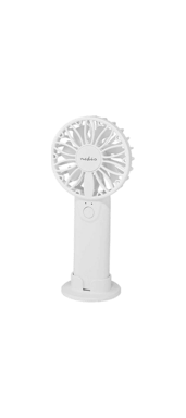 Ventilatore portatile Nedis fnhh1wt 6 cm Bianco