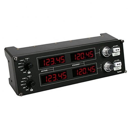 Logitech G Saitek Pro Flight Radio Panel 945 000011 - vue 3