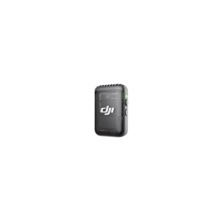 Émetteur DJI Mic 2 Shadow Black sans fil compact avec stockage 8 Go, réduction intelligente du bruit et clip magnétique - Neuf
