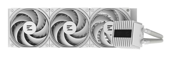 Kit di raffreddamento a liquido ZALMAN AIO Alpha2 RGB - 360 mm (bianco)