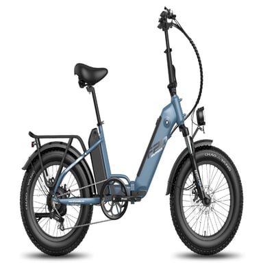 FAFREES FF20 Bicicleta Eléctrica Polar - 500W Autonomía 110KM Frenos de Disco - Azul