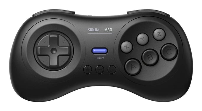 8Bitdo M30 Noir Bluetooth Manette de jeu Numérique Android, Nintendo Switch