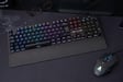 Tastiera da gioco meccanica G-Lab Keyz Carbon-E RGB (interruttore blu) (nero)