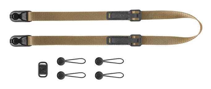 Peak Design Leash sangle Action-cam (caméras sportives) Aluminium, Nylon Marron