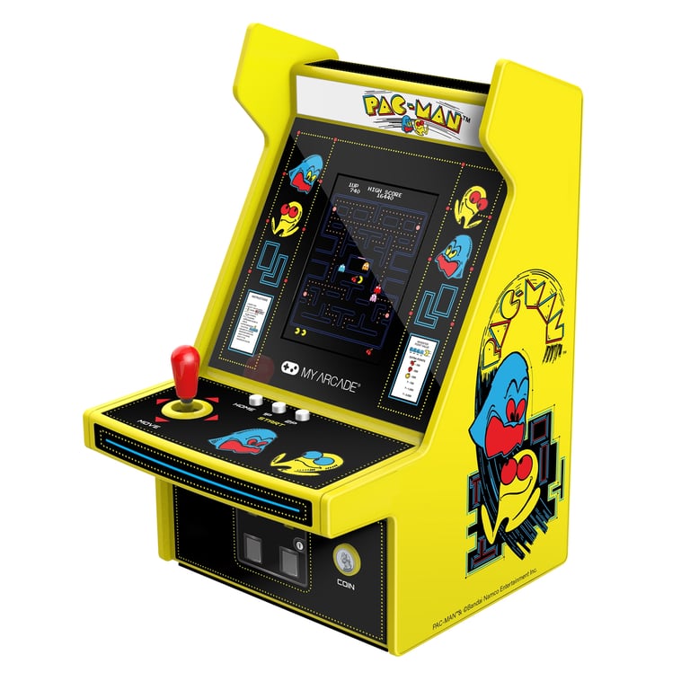 Console Rétrogaming My Arcade Micro Player PRO Pac Man Ecran 7cm Haute Résolution - vue 2