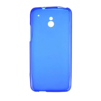 Coque silicone unie compatible Givré Bleu HTC One Mini