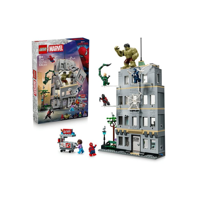 LEGO Marvel L'affrontement légendaire entre Spider-Man et Hulk 76350 - vue 5