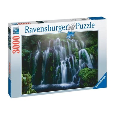 Puzzle 3000 pieces - Ravensburger - Chutes d'eau, Bali - Paysage et nature - Adulte - Garantie 2 ans