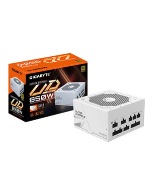 Fuente de alimentación modular Gigabyte 850W 3.0 80 Plus Gold blanca