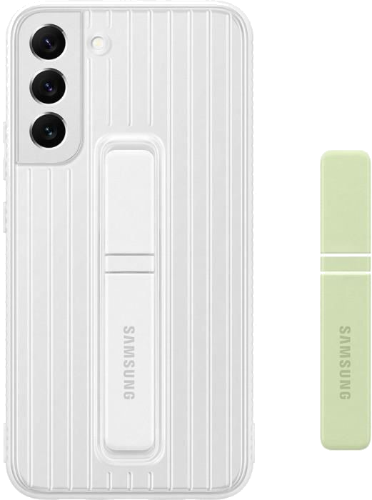 Protective Standing Cover G S22+ Blanc