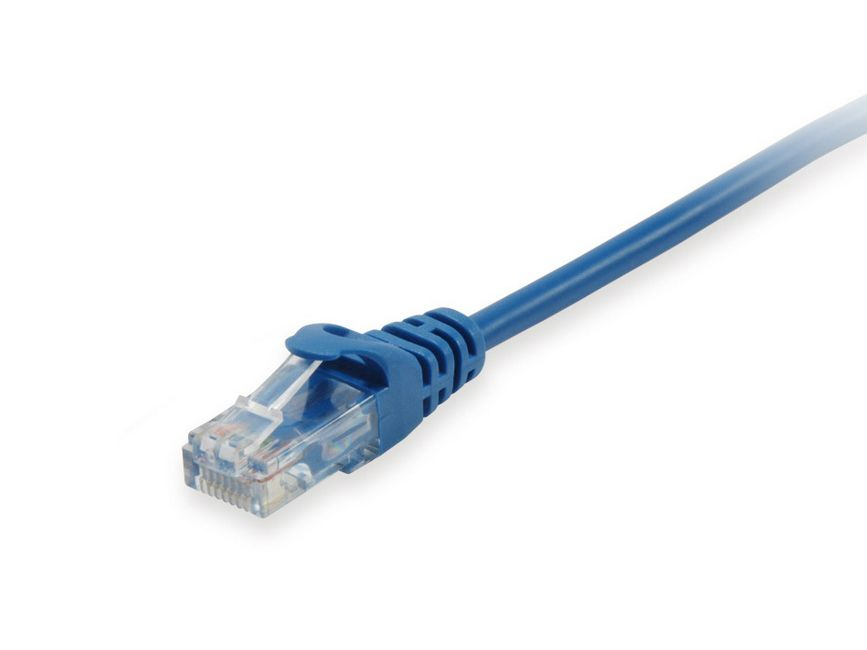 Equip Cavo di Rete Ethernet Cat6a UTP 2m Blu RJ 45 10Gbps PoE+ 603033 - vue 2