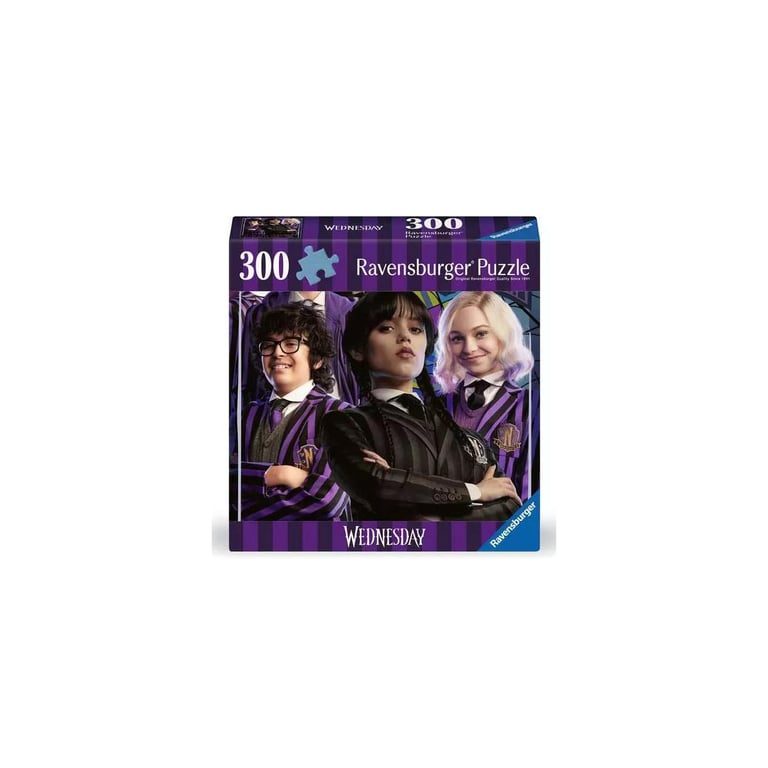 Puzzle 300 pièces : Mercredi : Nevermore Academy Ravensburger France - vue 2
