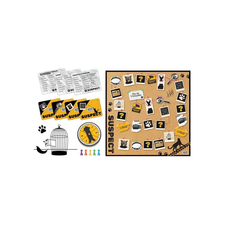 Jeu De Société Lisciani Giochi Suspect – Bluff Et Stratégie 3-5 Joueurs 12+ - vue 3