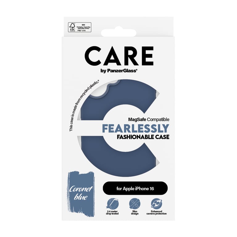 PanzerGlass Coque Fashion iPhone 16 - vue 3