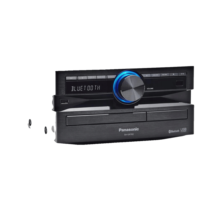 Micro-Chaîne Hi-Fi Panasonic SC-UX102E-K – 300W Bluetooth, CD, DAB+/FM - vue 8