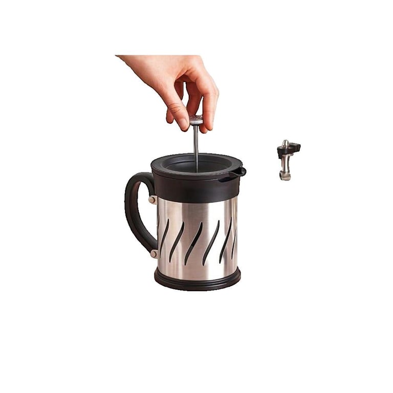Paris Press Moulin à café et cafetière à piston 2 en 1 15 cm - vue 3