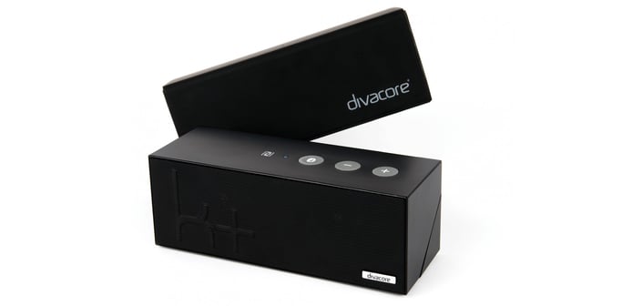 Divacore Ktulu II+ Système d'enceinte portable 2.1 Noir