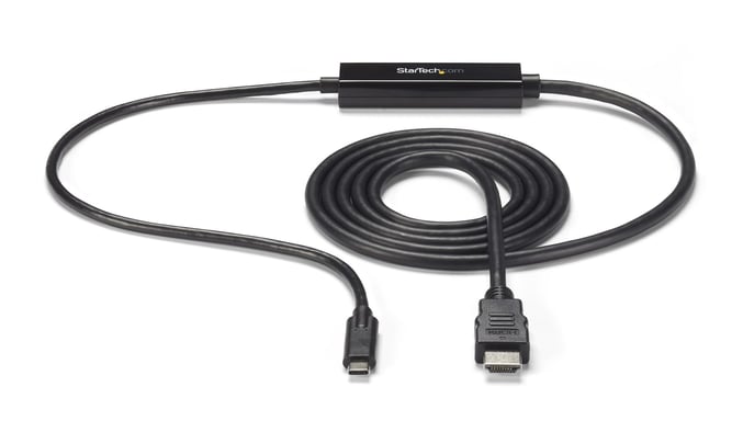 StarTech.com Câble adaptateur USB Type-C vers HDMI de 2 m - M/M - 4K 30 Hz