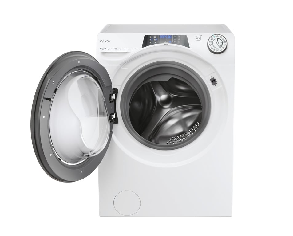 Lave-Linge Hublot CANDY RP 496BWMR9/1-S – 9 Kg, 1400 Tr/min, Classe A, Connectivité Wi-Fi - vue 3