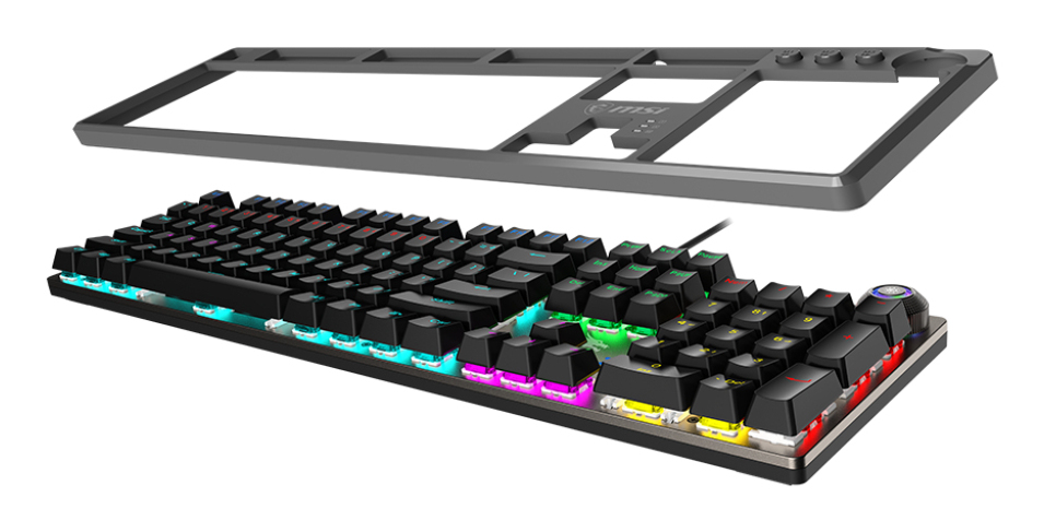 Clavier MSI Forge GK310 Performance et Esthétique - vue 10