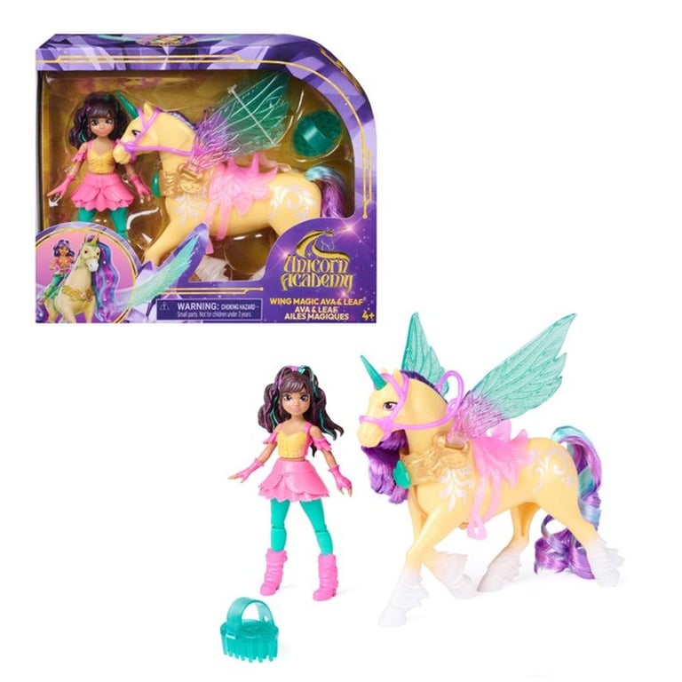 Spin Master AVA ET LEAF AILES MAGIQUES Unicorn Academy - vue 1