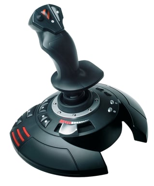 Thrustmaster T.Flight Stick X Noir, Rouge, Argent USB Joystick Analogique PC, Playstation 3