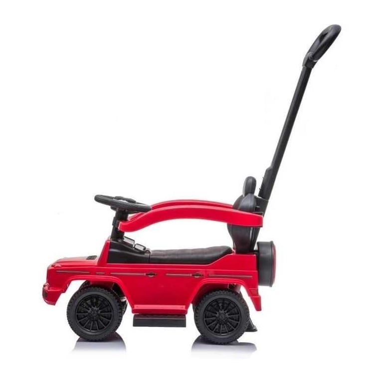 Buddy Toys Porteur enfant 3-en-1 - BPC 5281 - Mercedes G350d - 2 à 5 ans - Charge max 25 kg - Poignée parentale télescopique Rouge pour garçon - vue 3