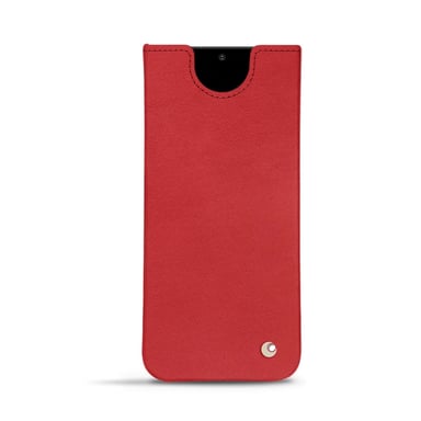 Pochette cuir Samsung Galaxy S20+ 5G -  - Rouge - Cuir lisse premium