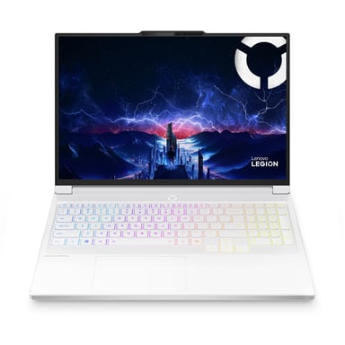 Lenovo Legion 7 16IAX10 Intel Core Ultra 7 255HX Ordinateur portable 40,6 cm (16'') WQXGA 32 Go DDR5-SDRAM 1 To SSD NVIDIA GeForce RTX 5060 Wi-Fi 7 (802.11be) Windows 11 Home Français Blanc