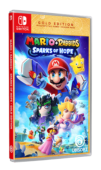 MARIO THE LAPINS CRÉTINS SPARKS OF HOPE GOLD SWITCH